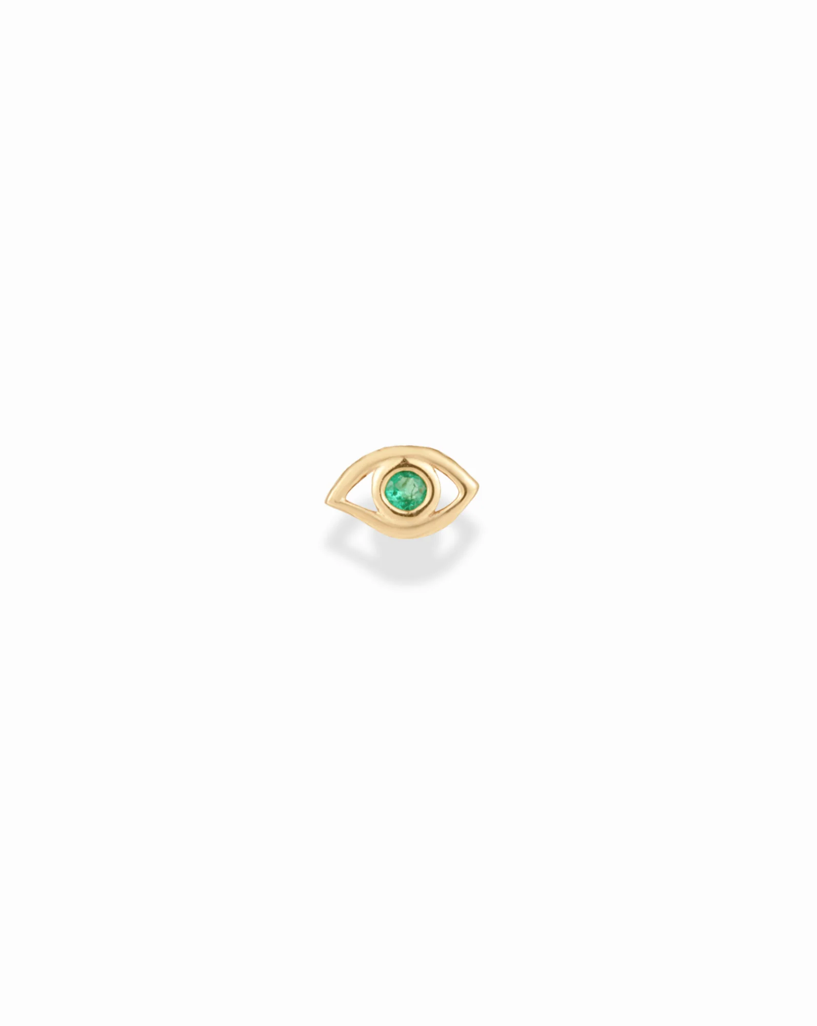 14k Emerald Eyes Stud