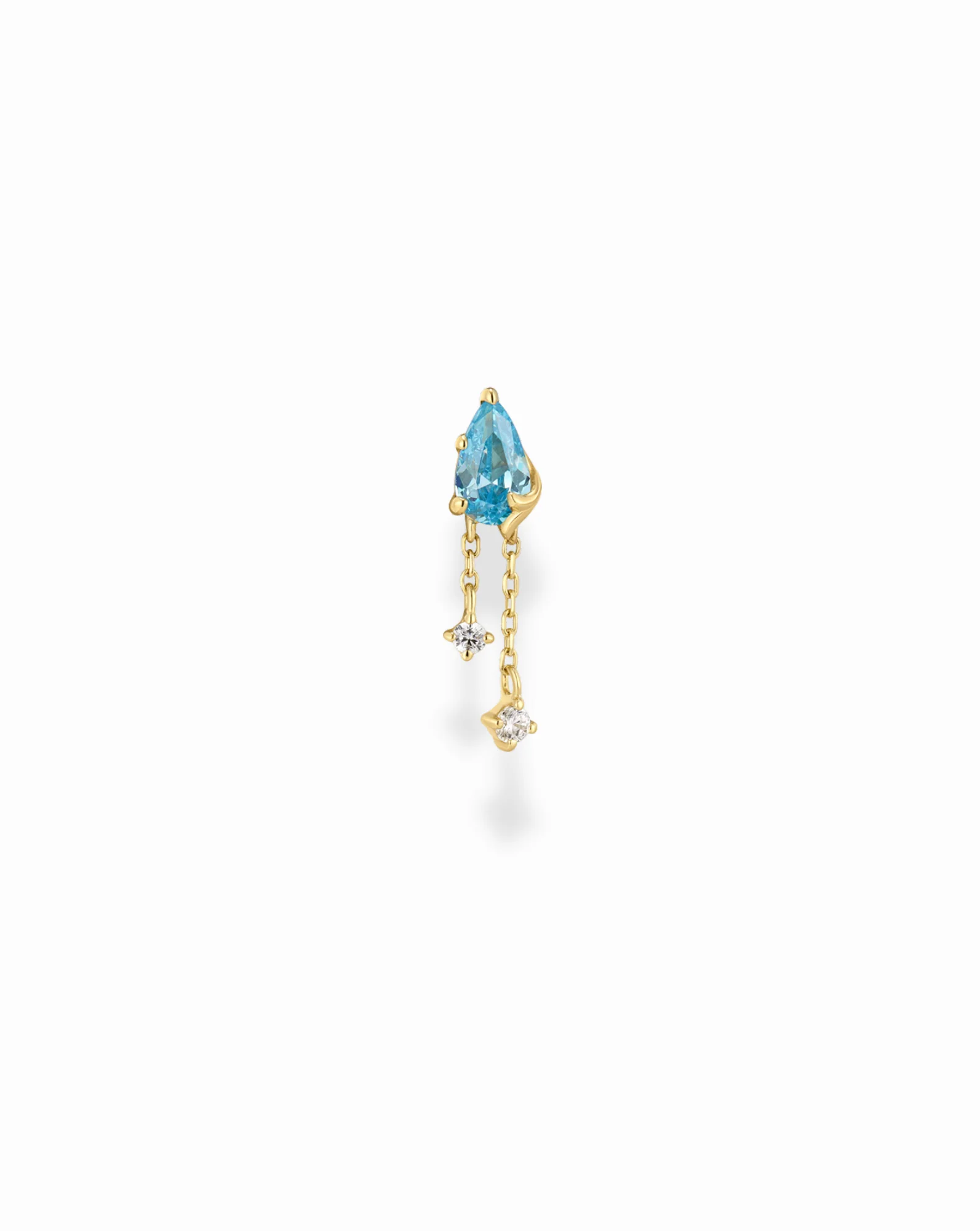 14k Levitating Stud