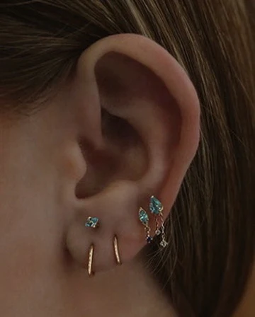 14k Levitating Stud - Image 4