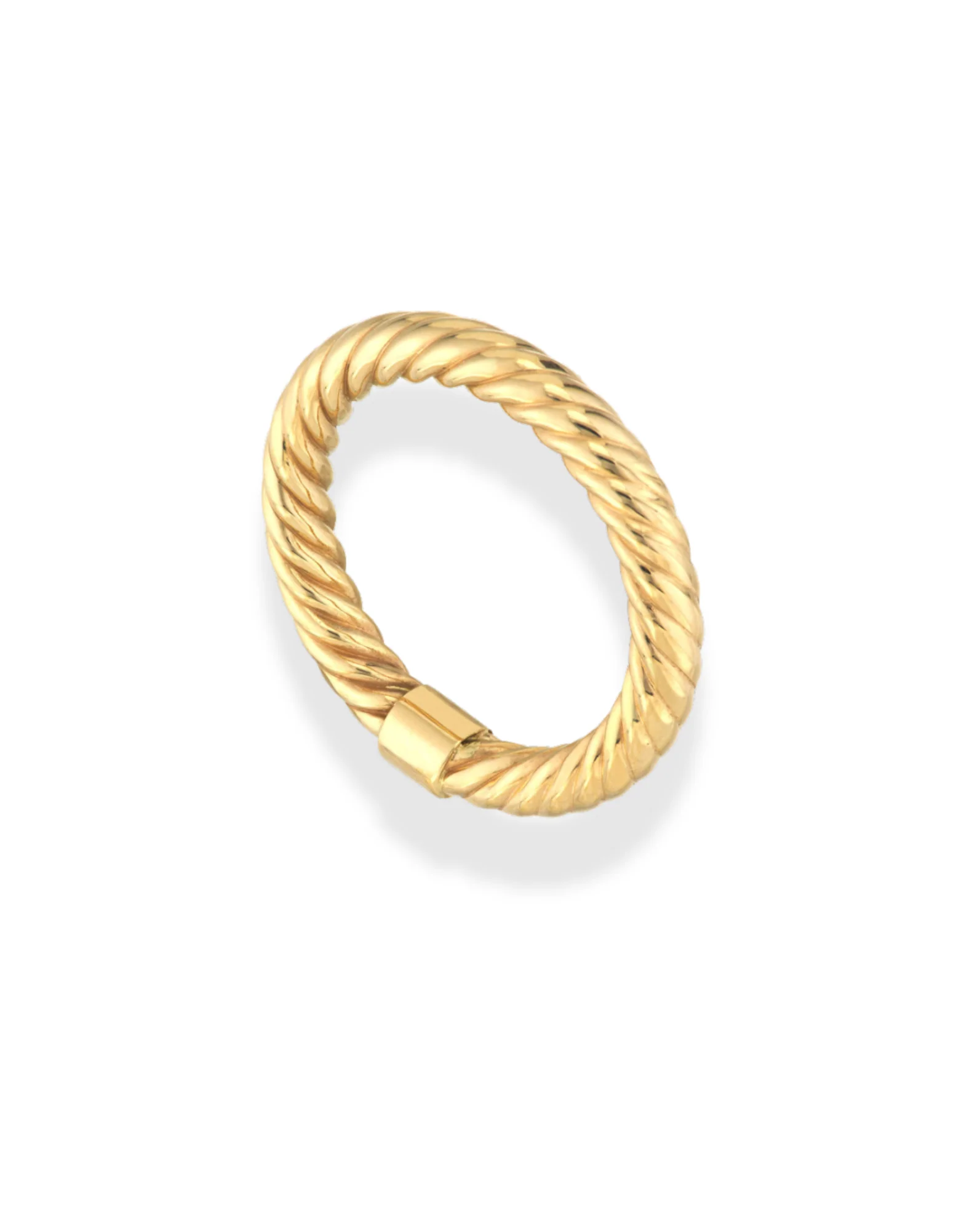 14k Stephanie Rope Ring - Image 3