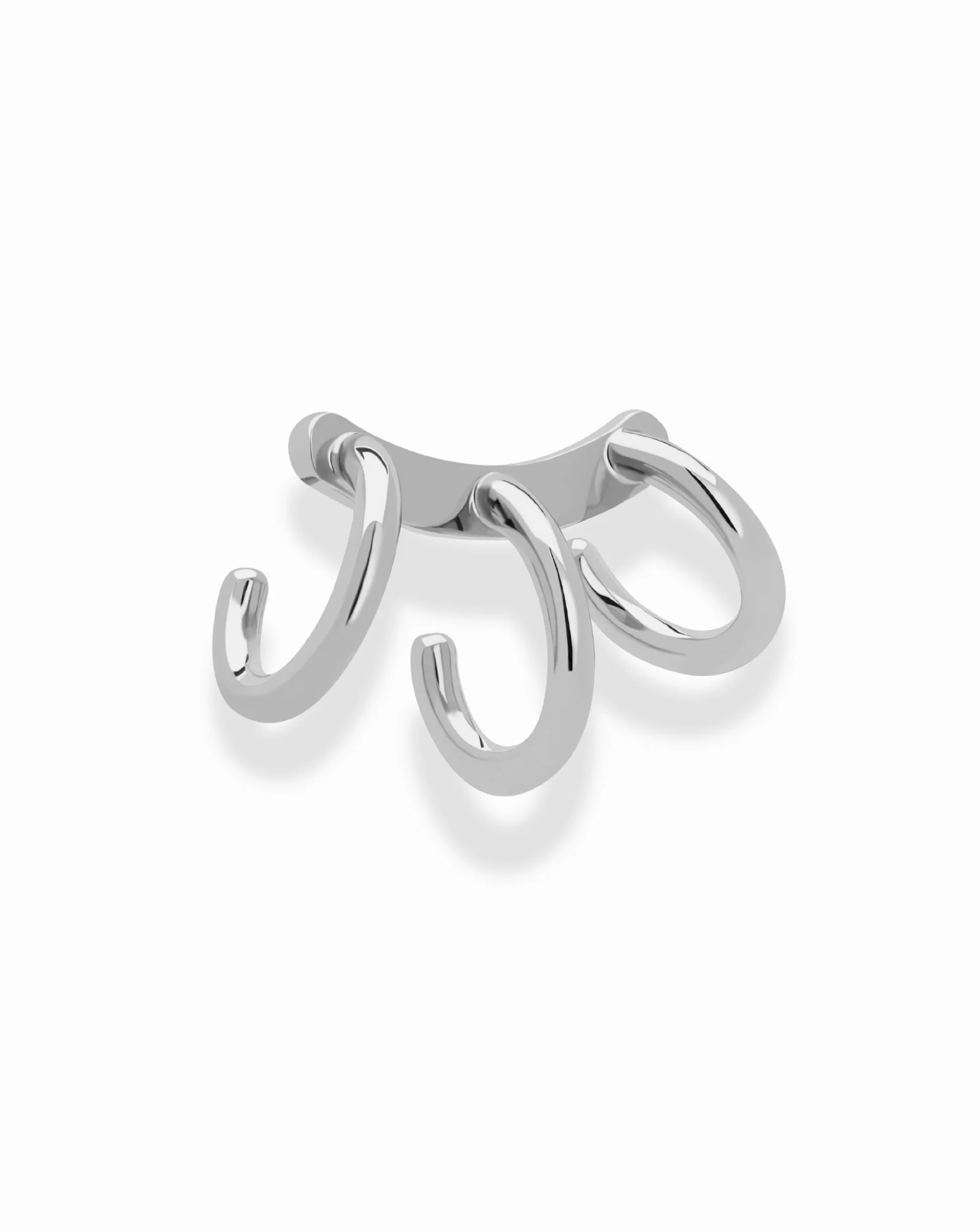 Eli Tripple Helix Ear Cuff