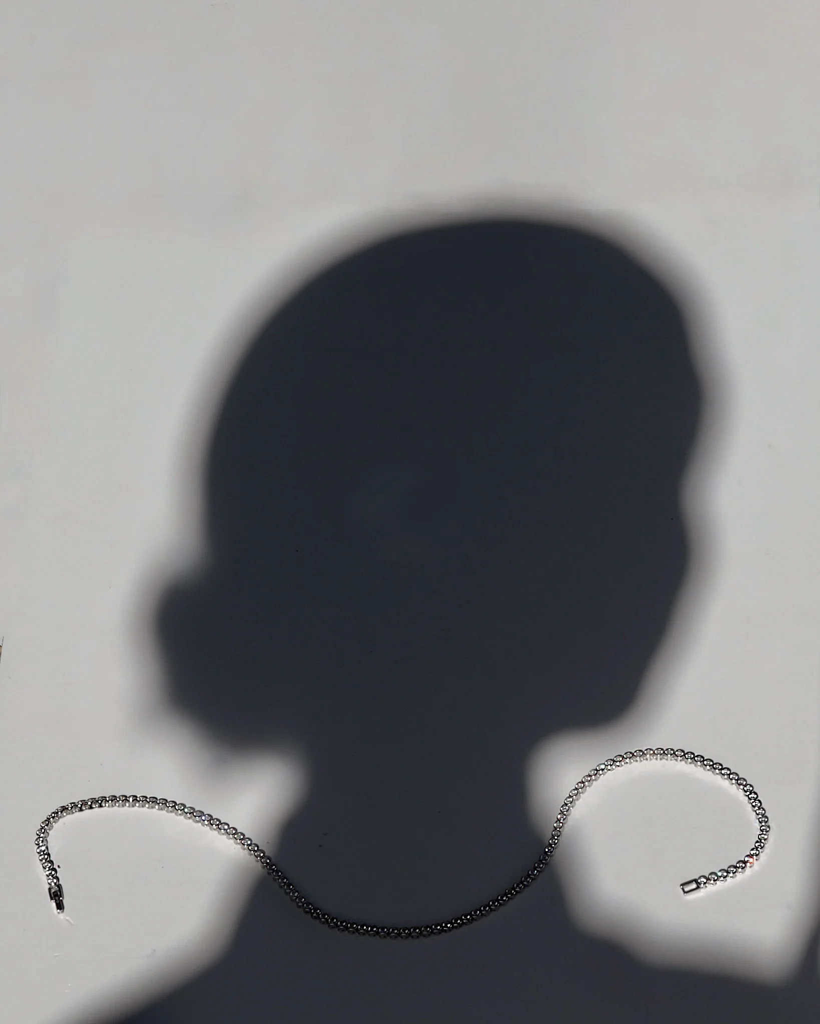 Emma Bezel Tennis Necklace - Image 4