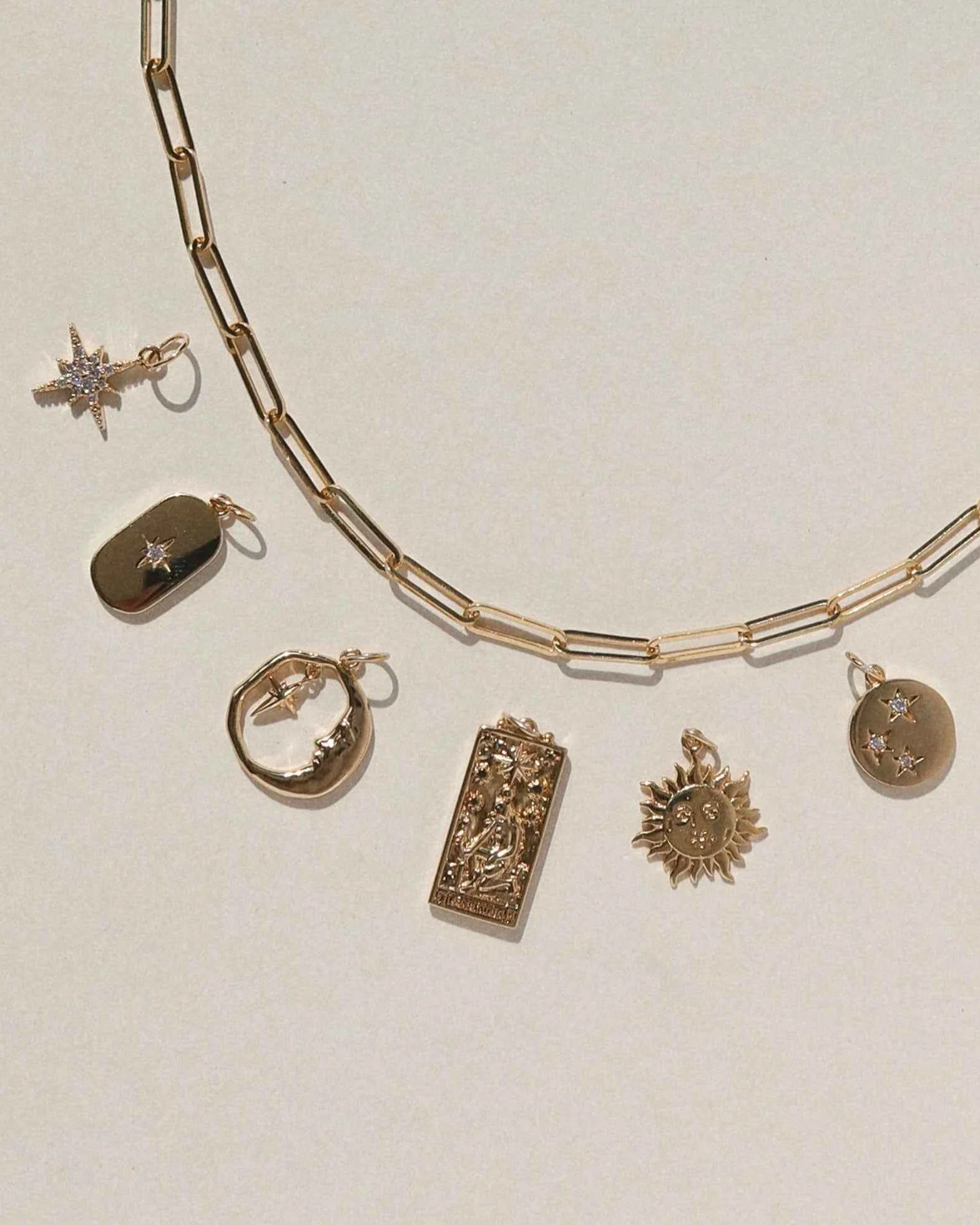 Gene Paperclip Chain Necklace - Image 3