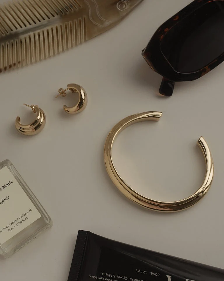 Grande Sofie Volume Hoops - Image 4