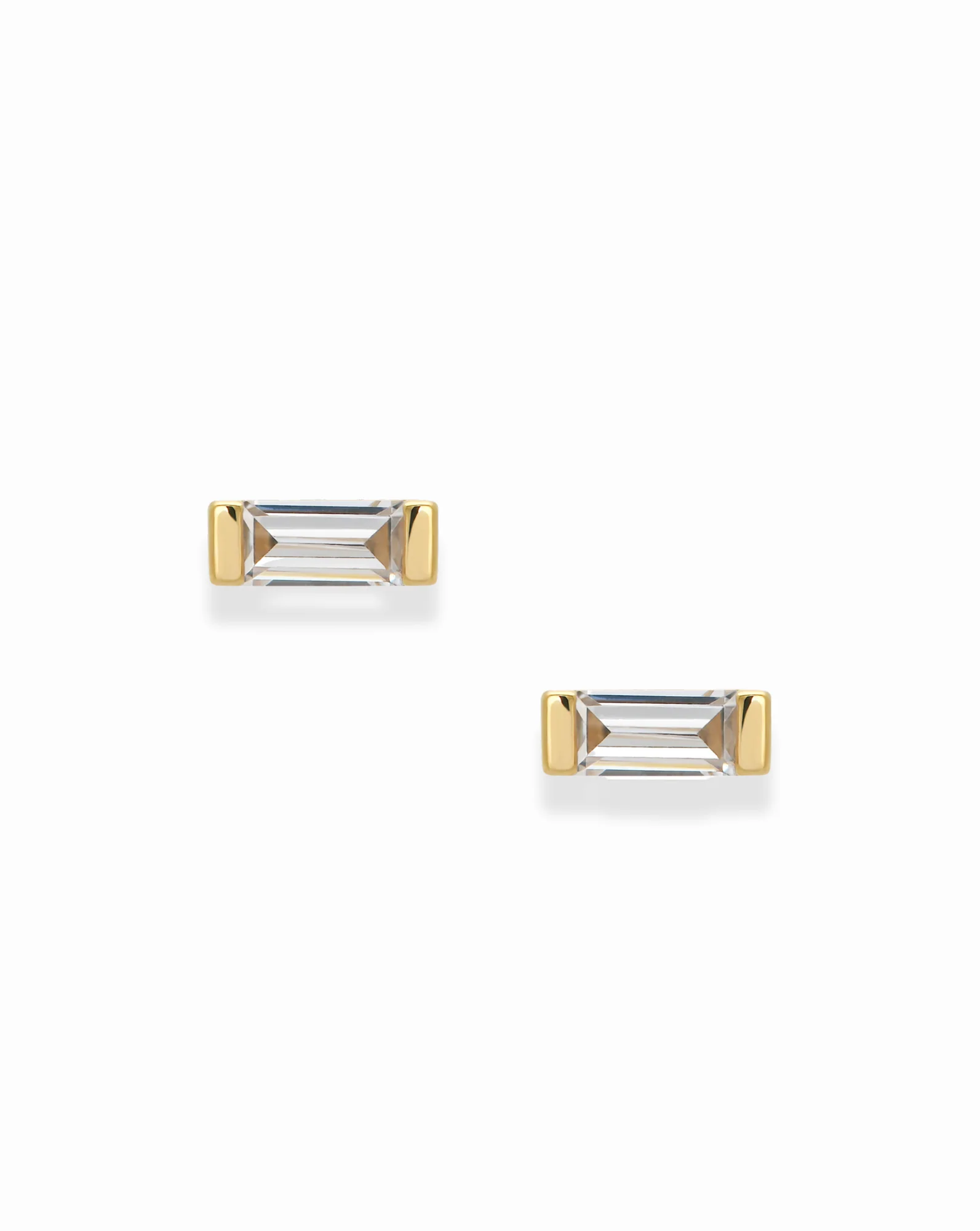 Jadey Baguette Studs