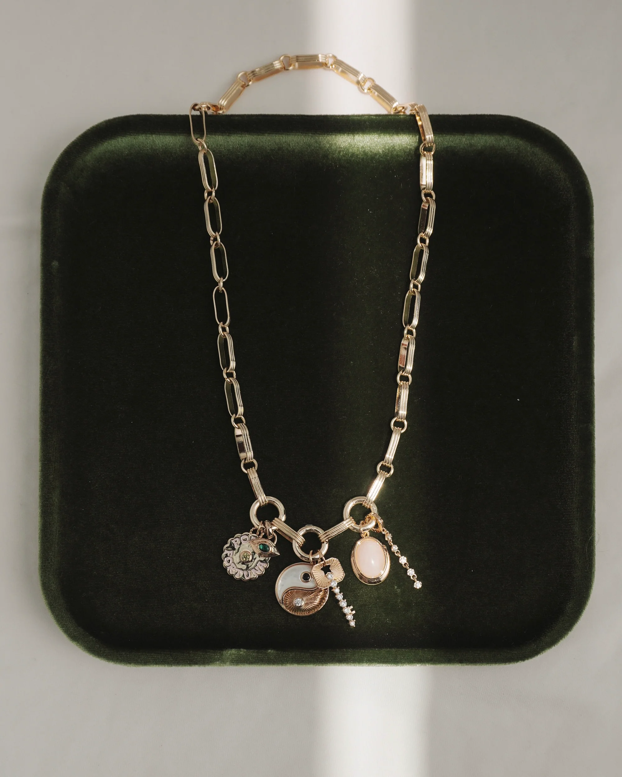 Jagger Charm Clip Necklace - Image 3