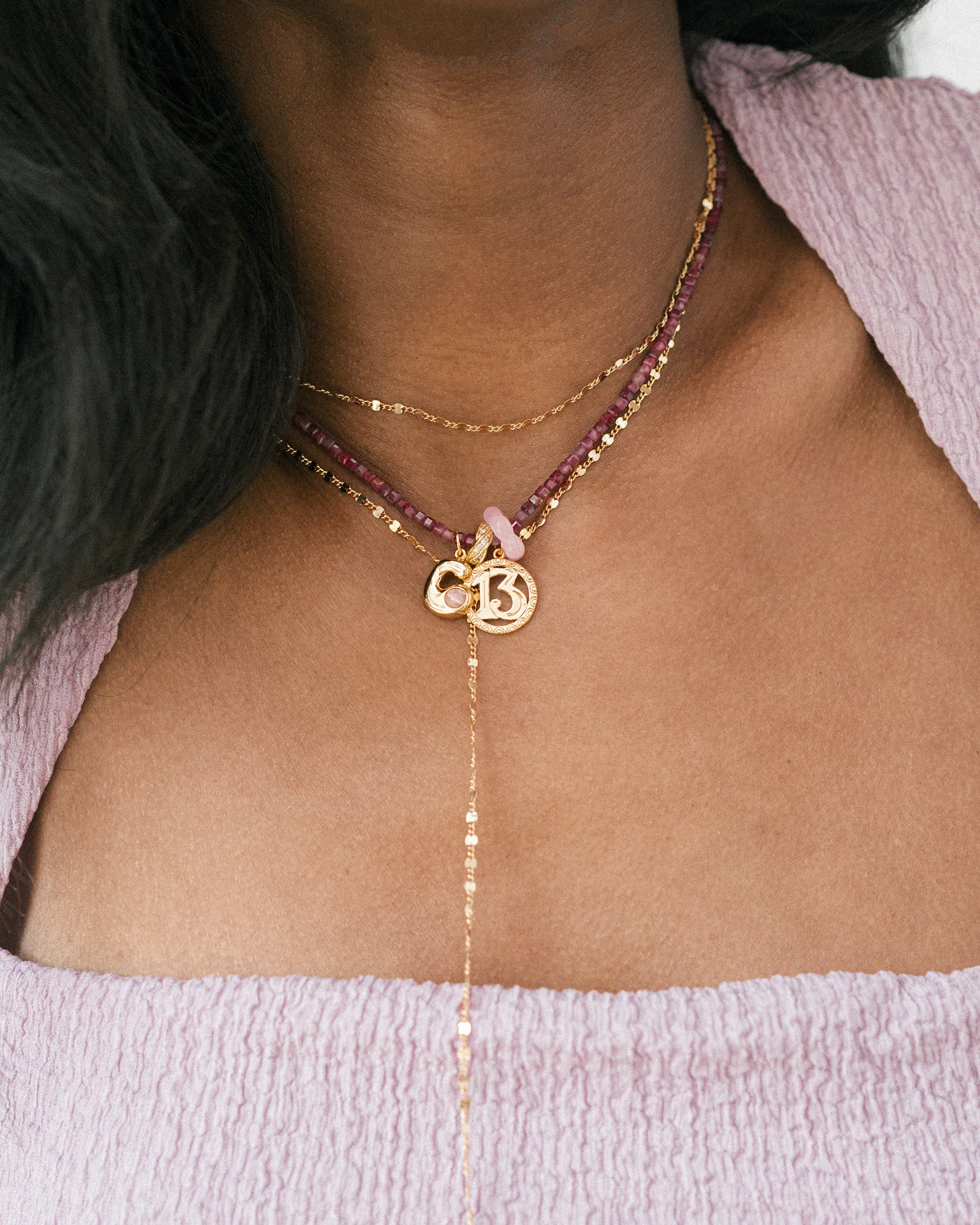 Juno Flower Gemstone Spacer - Image 2