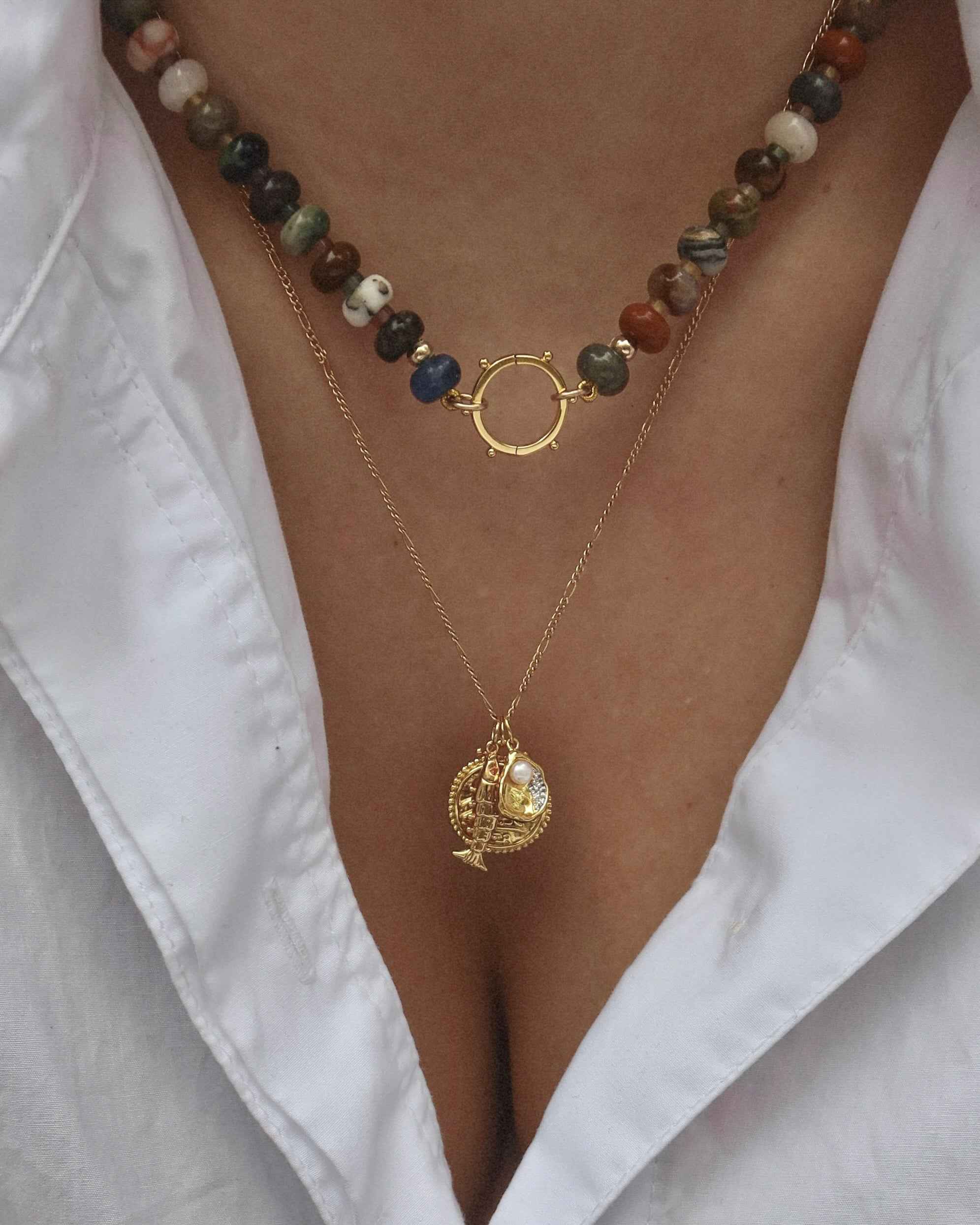 Lily Figaro Chain Necklace - Image 2