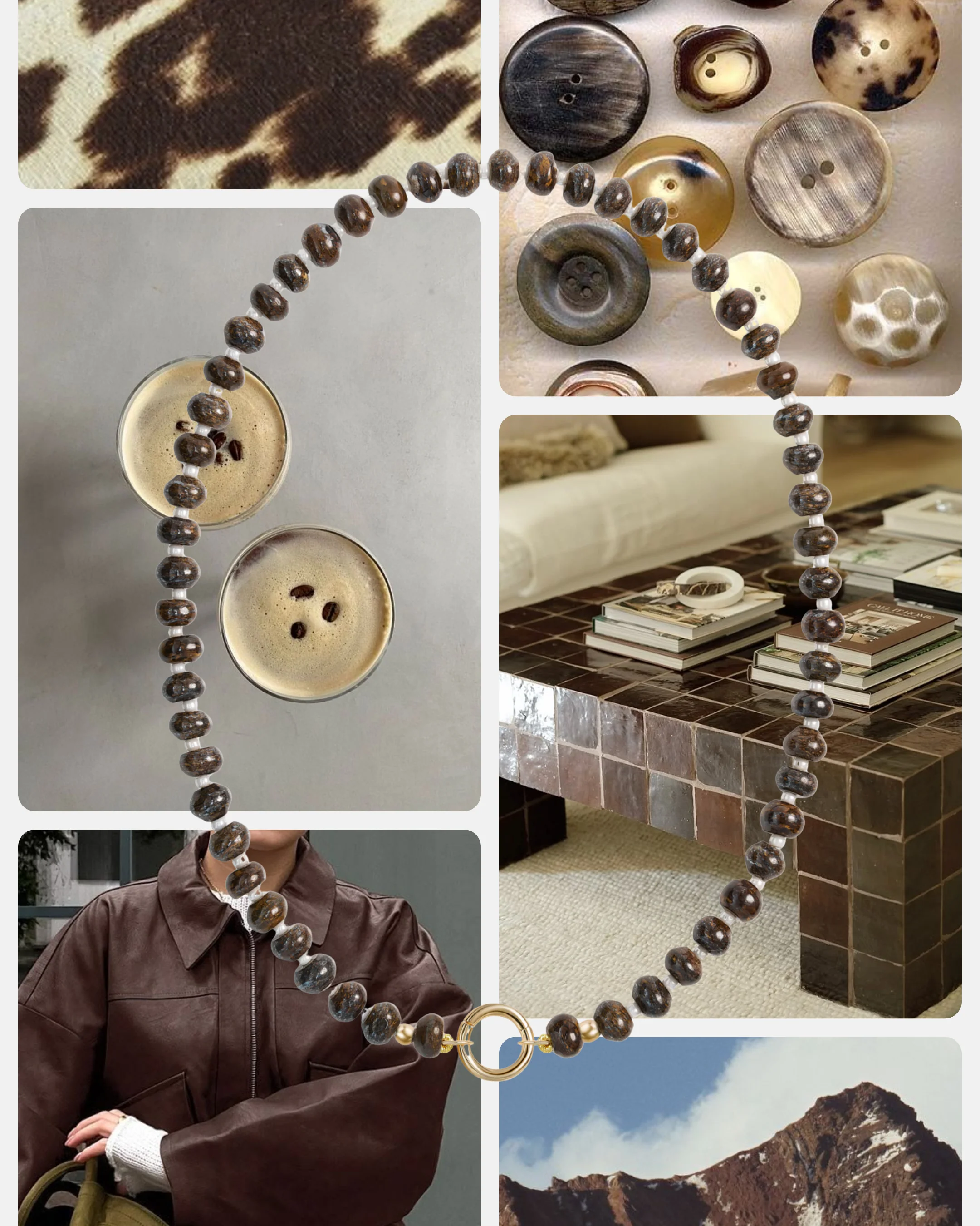 Macey Gemstone Necklace - Image 4