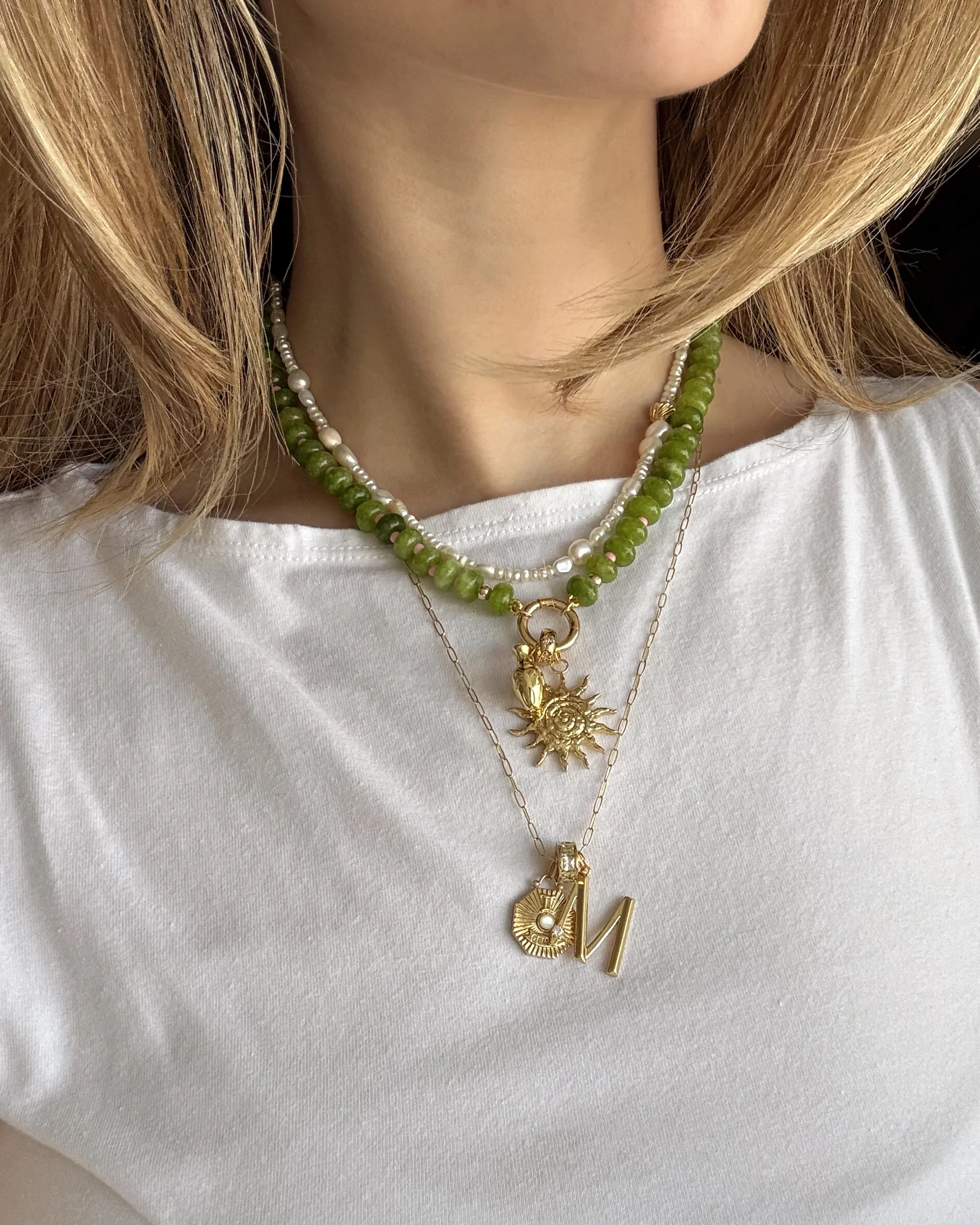 Macey Gemstone Necklace - Image 5