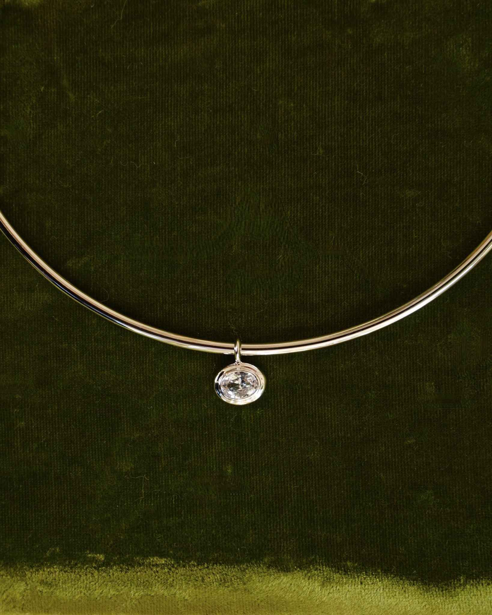 Marla Sapphire Bezel Charm - Image 3