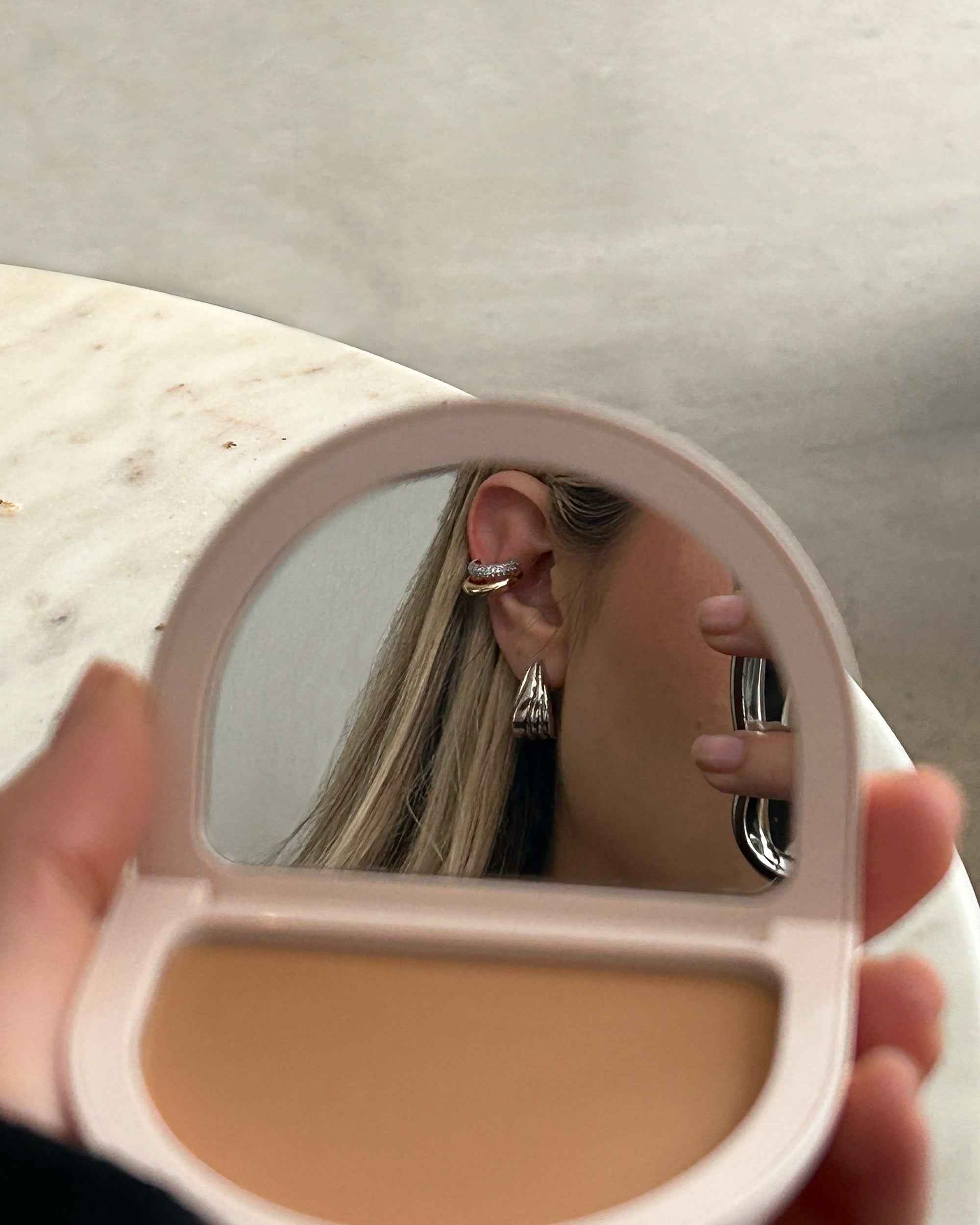 Nyla Pave Ear Cuff - Image 3