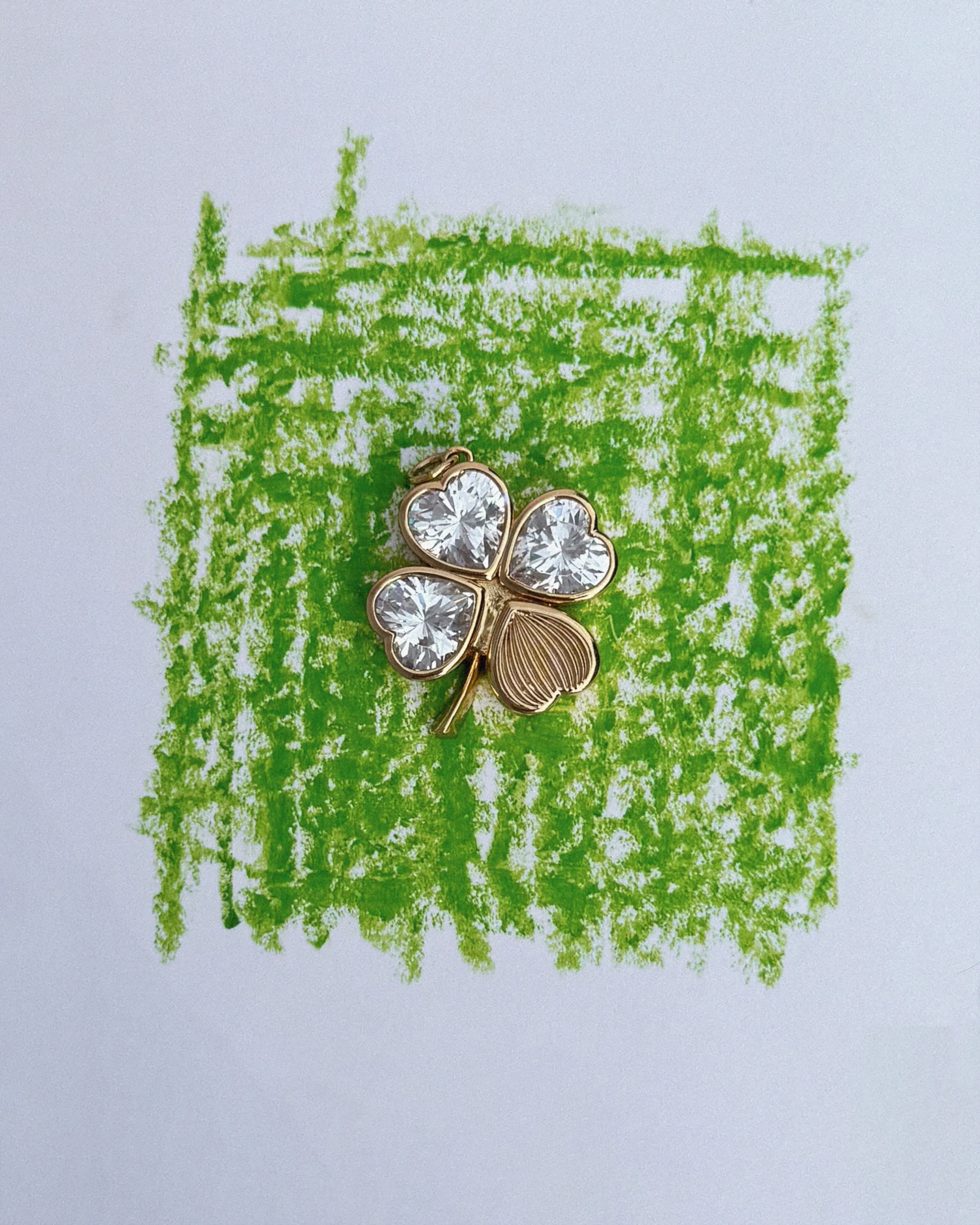 Perry Four-Leaf Clover Locket Charm - Image 4