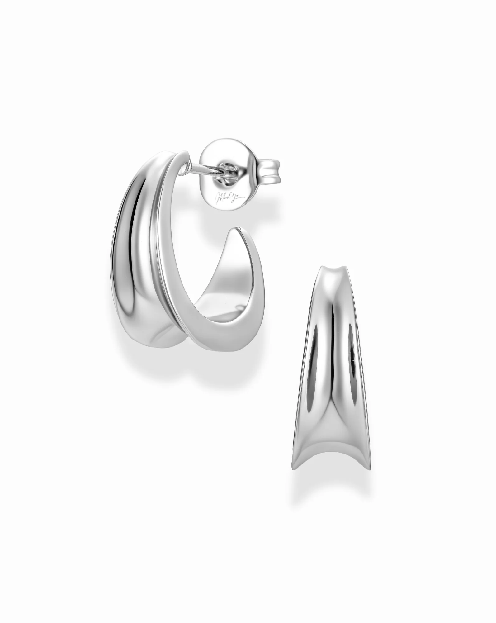 Petite Valen Tapered Hoops