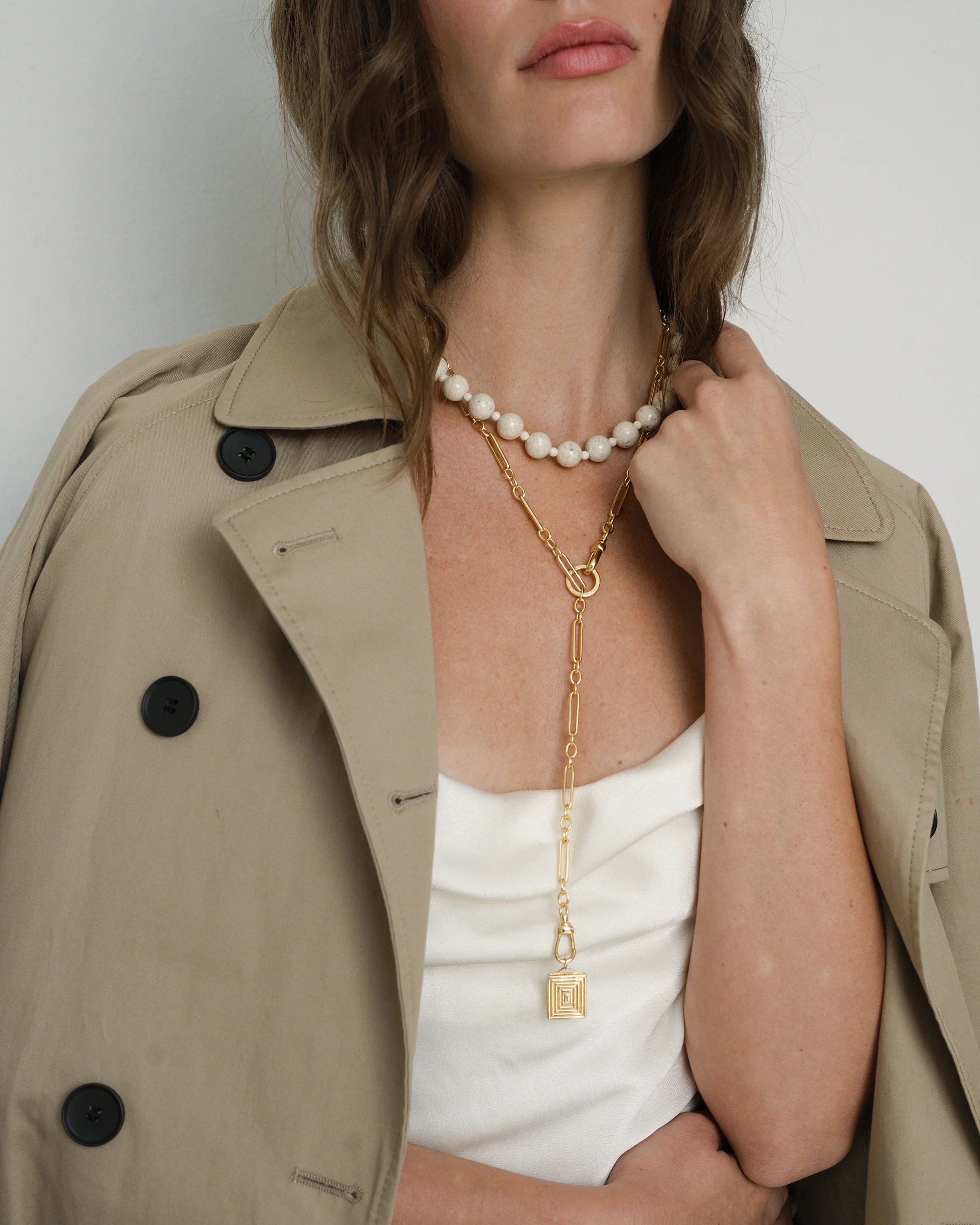 Portia Gemstone Necklace - Image 2