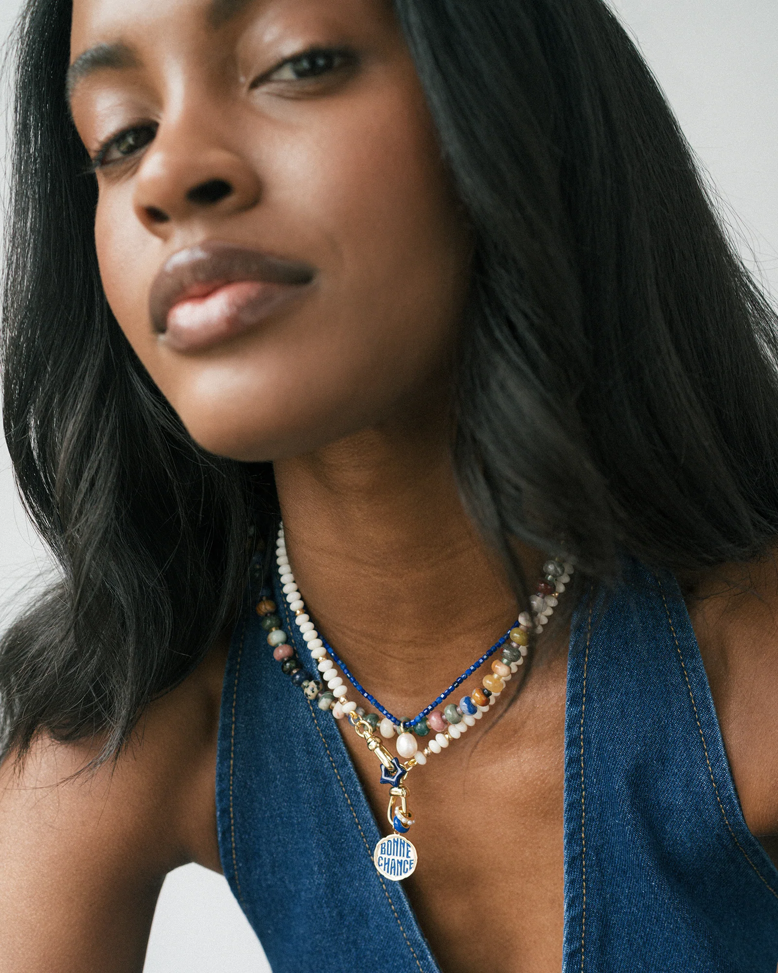 Macey Gemstone Necklace - Image 4