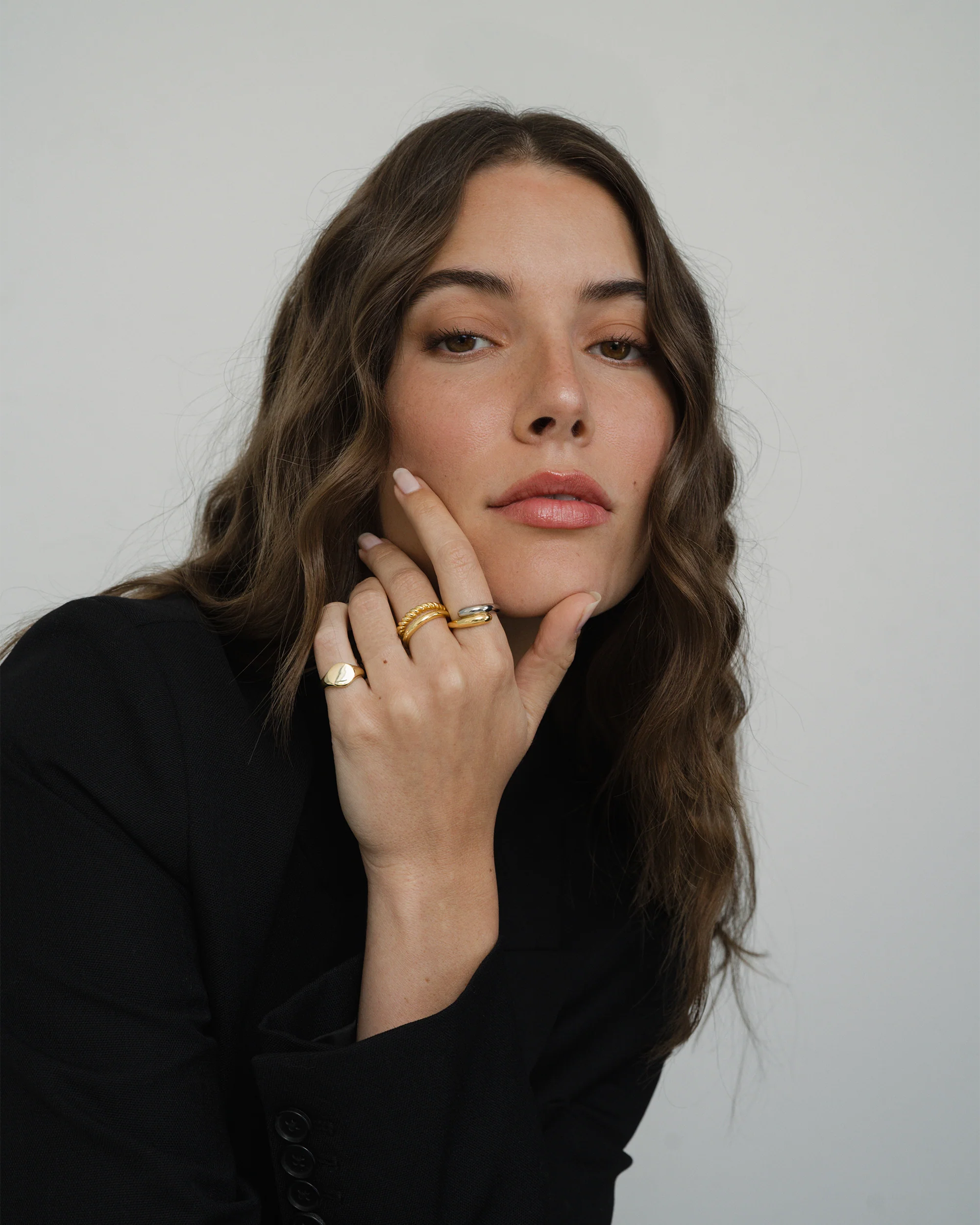 Grayson Two-Tone Wrap Ring - Image 2