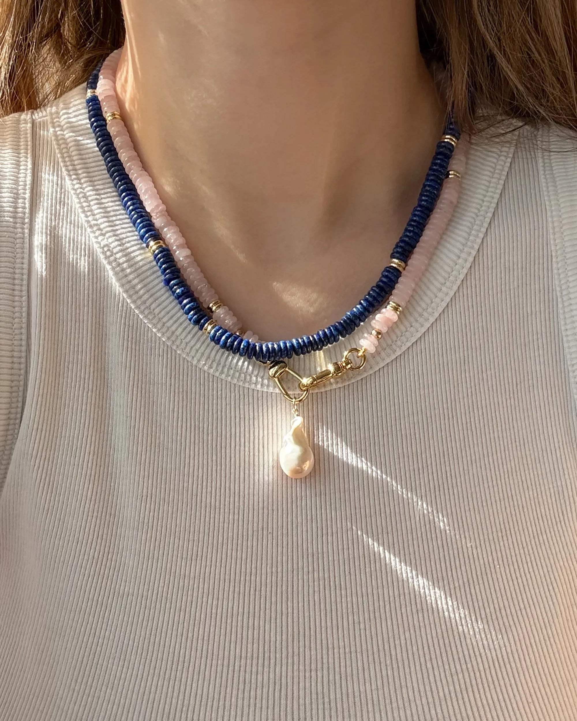 Sonia Gemstone Necklace - Image 2
