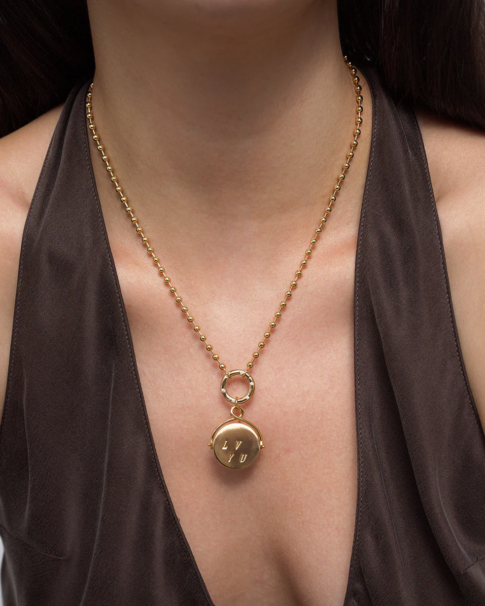 Bella "I Love You" Spinner Charm - Image 3