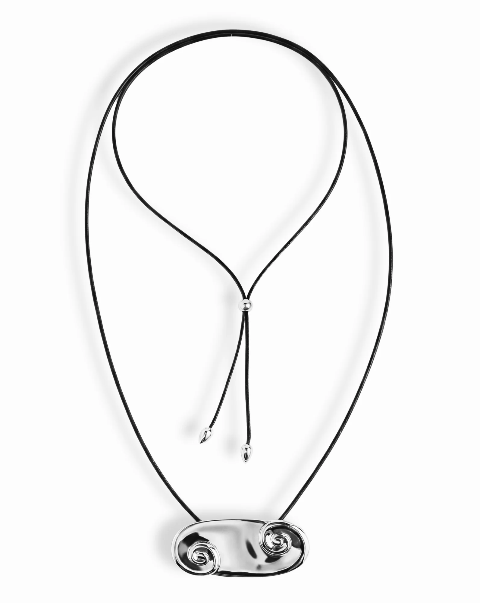 Suna Spiral Cord Necklace