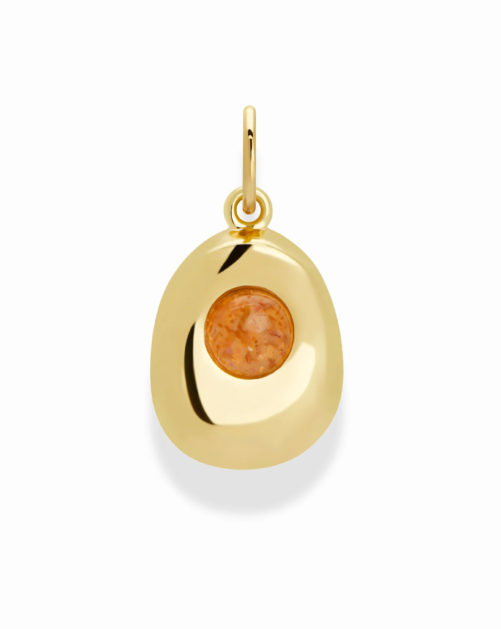 Thea Bubble Letter Charm