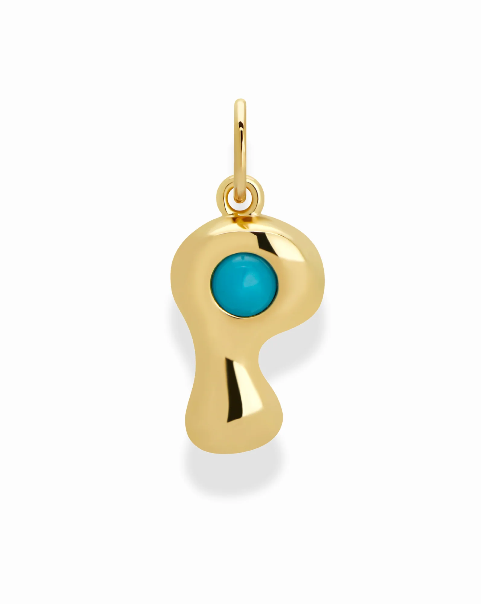Thea Bubble Letter Charm