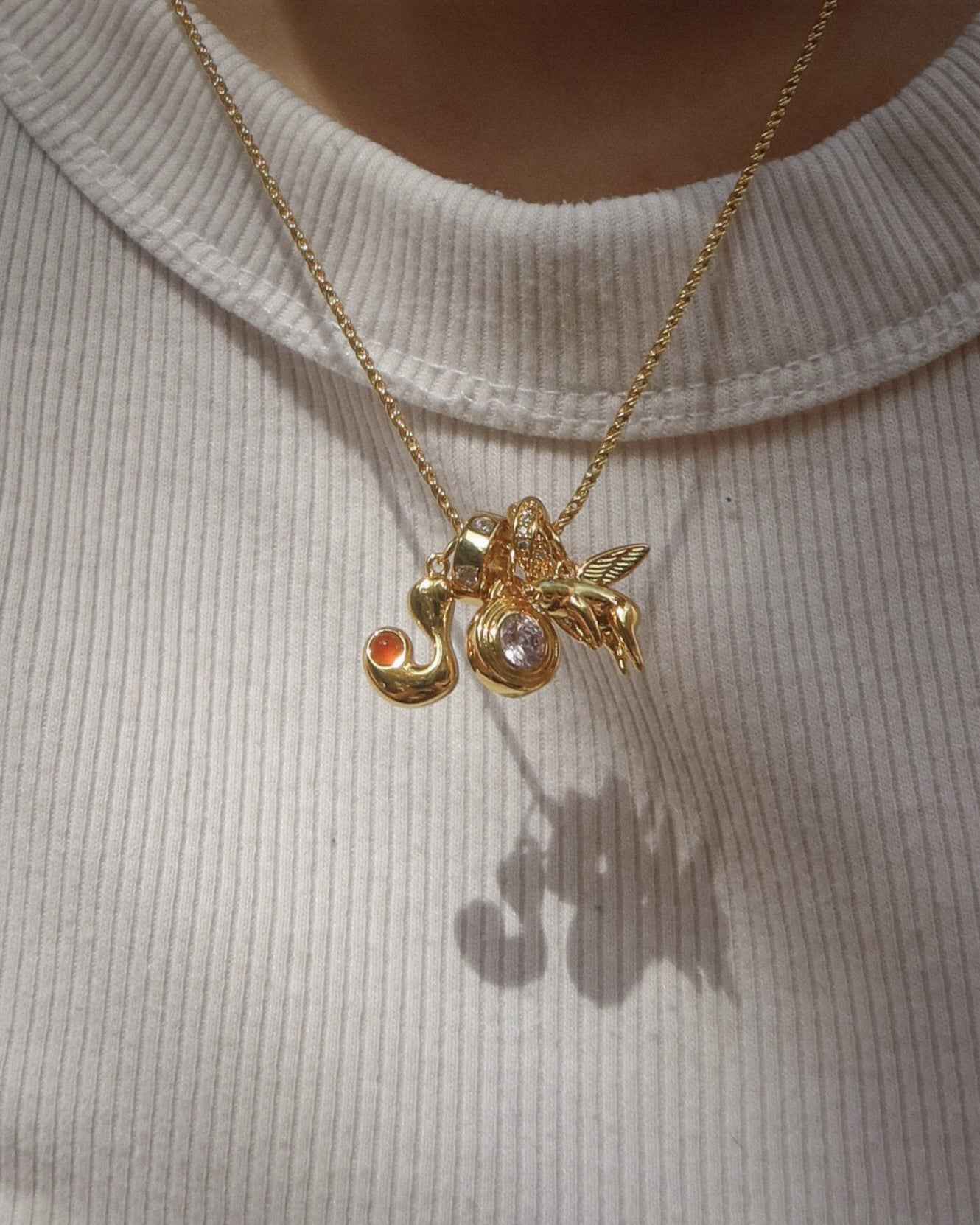 Thea Bubble Letter Charm - Image 4