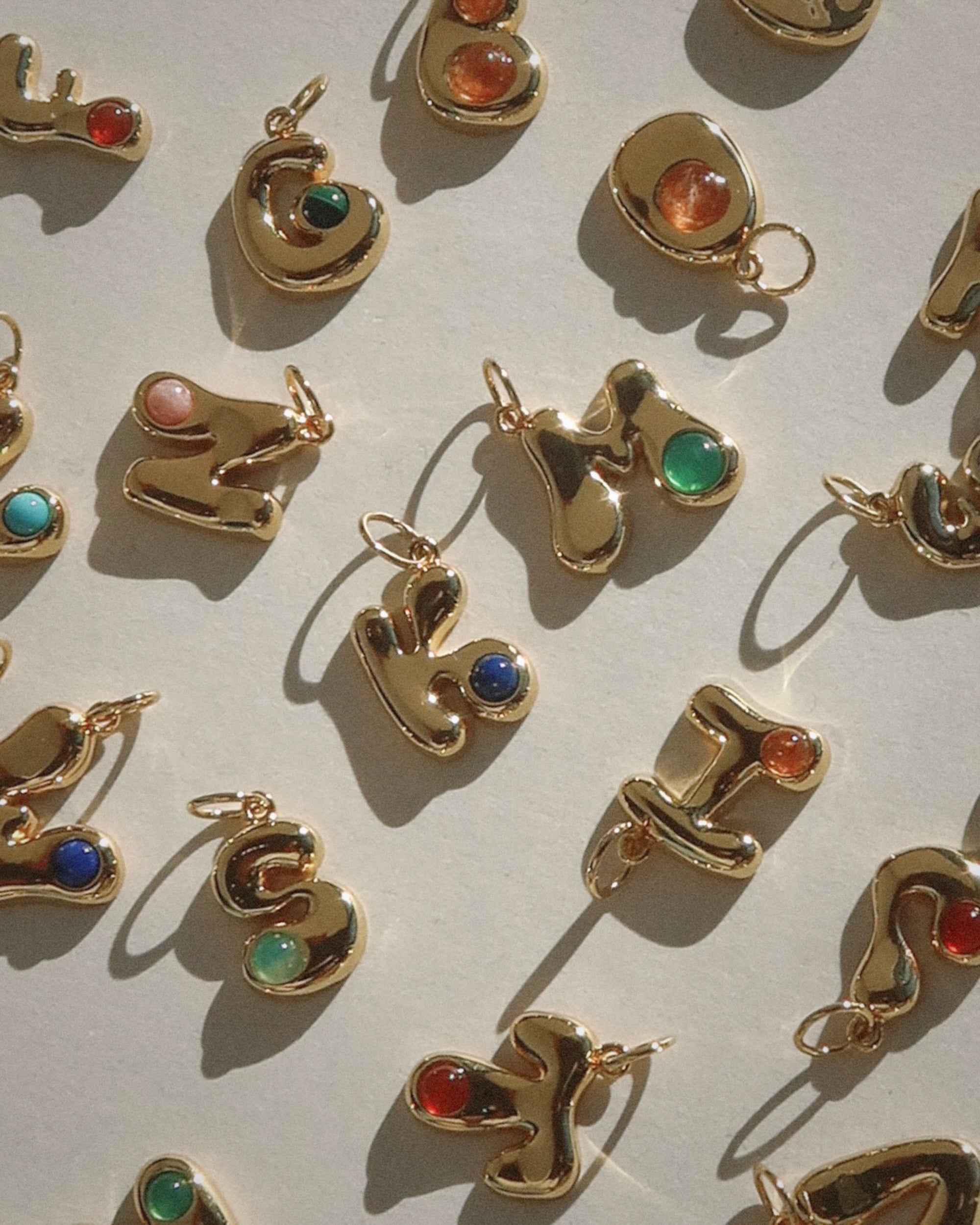 Thea Bubble Letter Charm - Image 5